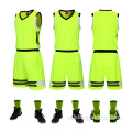 Blanco polyester gesublimeerde digitale basketbalshirts